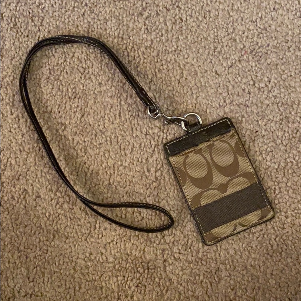 Coach ID/badge holder